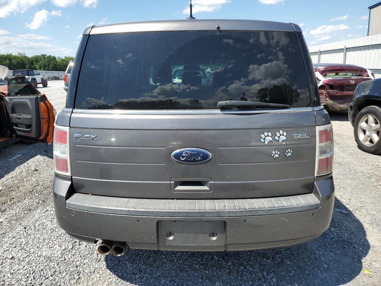 2FMGK5CC8ABA49891 2010 Ford Flex Sel