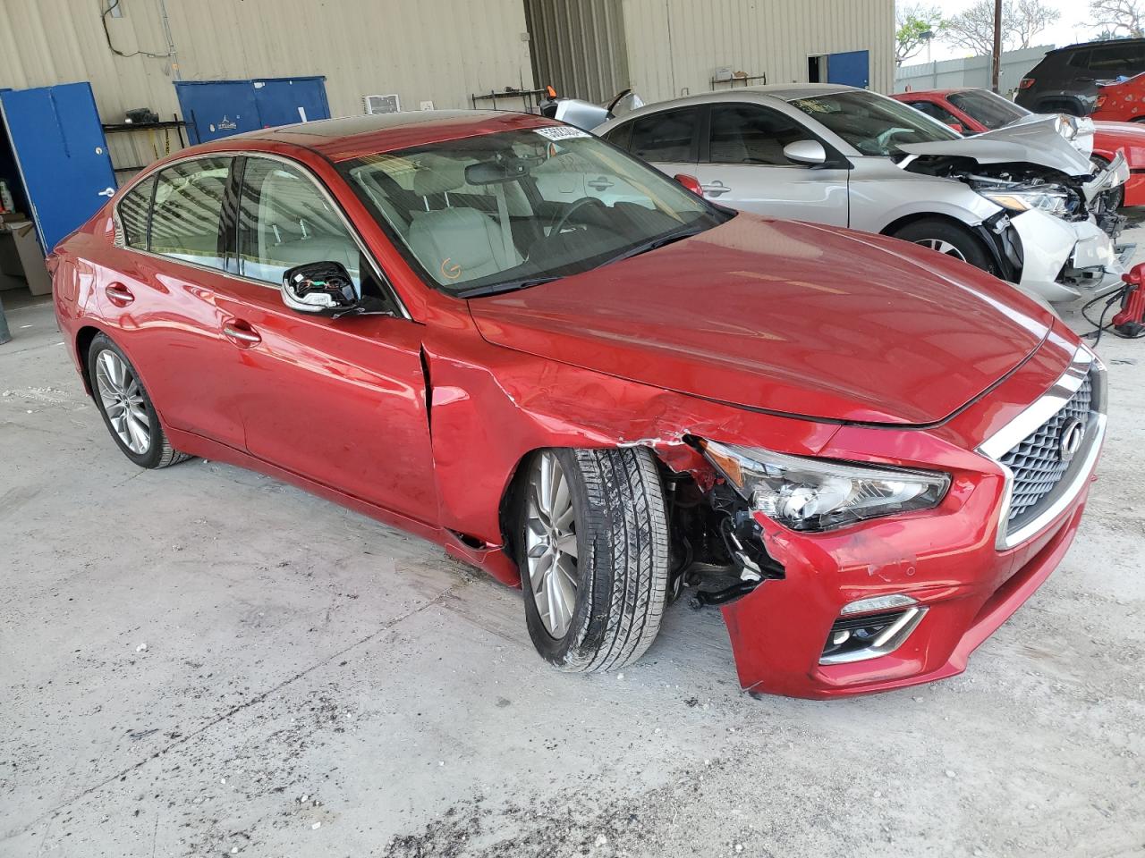 JN1EV7BR2NM341625 2022 Infiniti Q50 Luxe