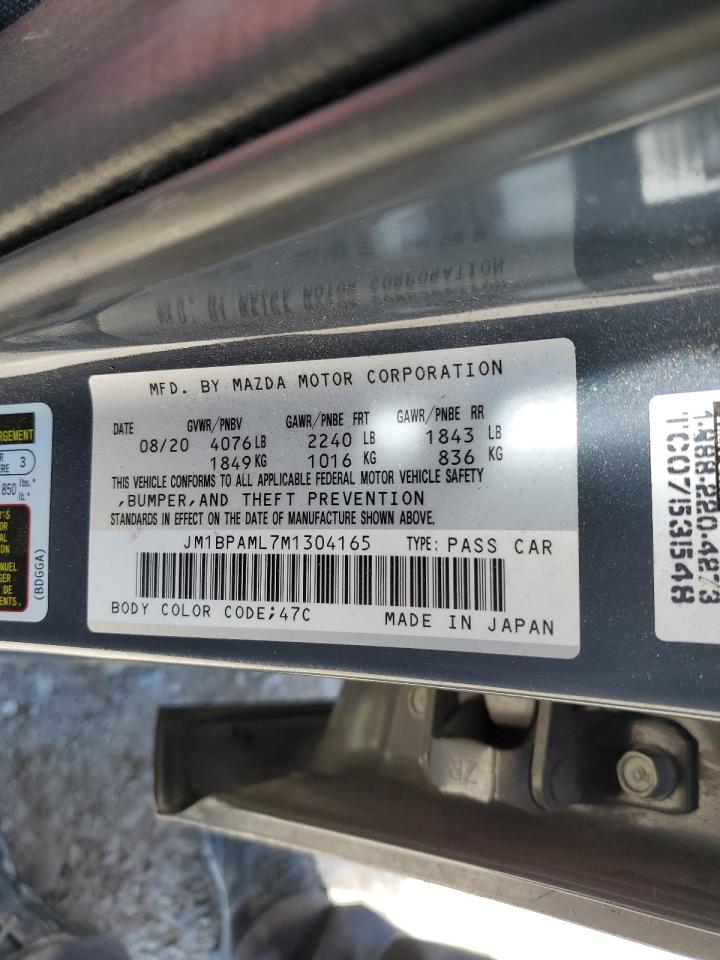 JM1BPAML7M1304165 2021 Mazda 3 Premium