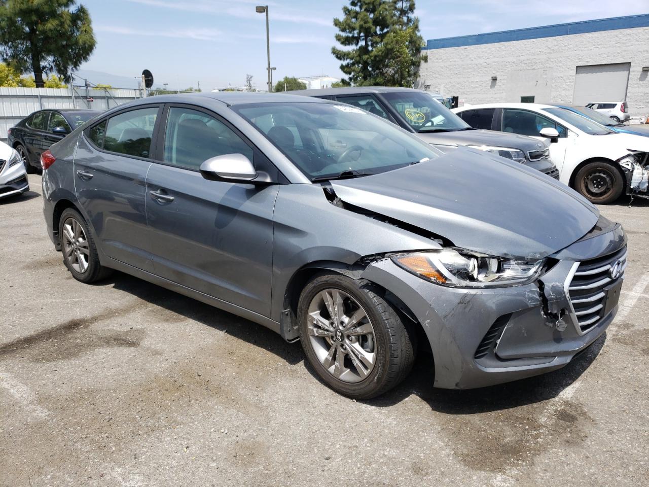 KMHD84LF2JU599913 2018 Hyundai Elantra Sel