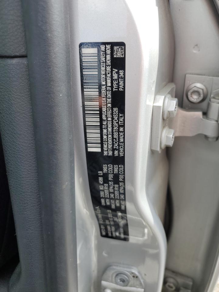 ZACCJBBT8GPD45326 2016 Jeep Renegade Latitude