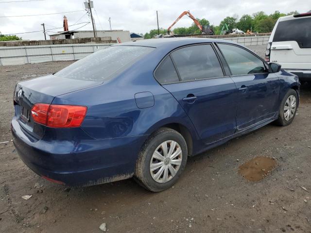 2013 Volkswagen Jetta Base VIN: 3VW2K7AJ3DM279687 Lot: 54440324