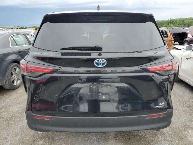 2021 Toyota Sienna Le VIN: 5TDKRKEC4MS048763 Lot: 55221194