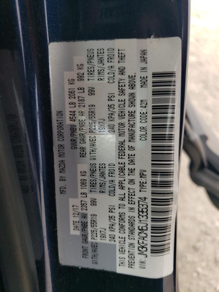 JM3KFACM6J1335374 2018 Mazda Cx-5 Touring