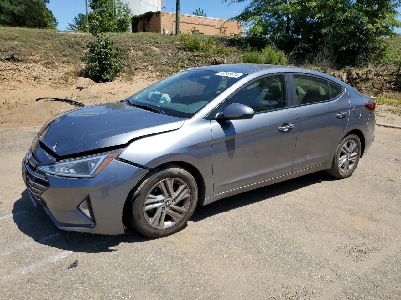 2019 Hyundai Elantra Sel vin: 5NPD84LF4KH442691