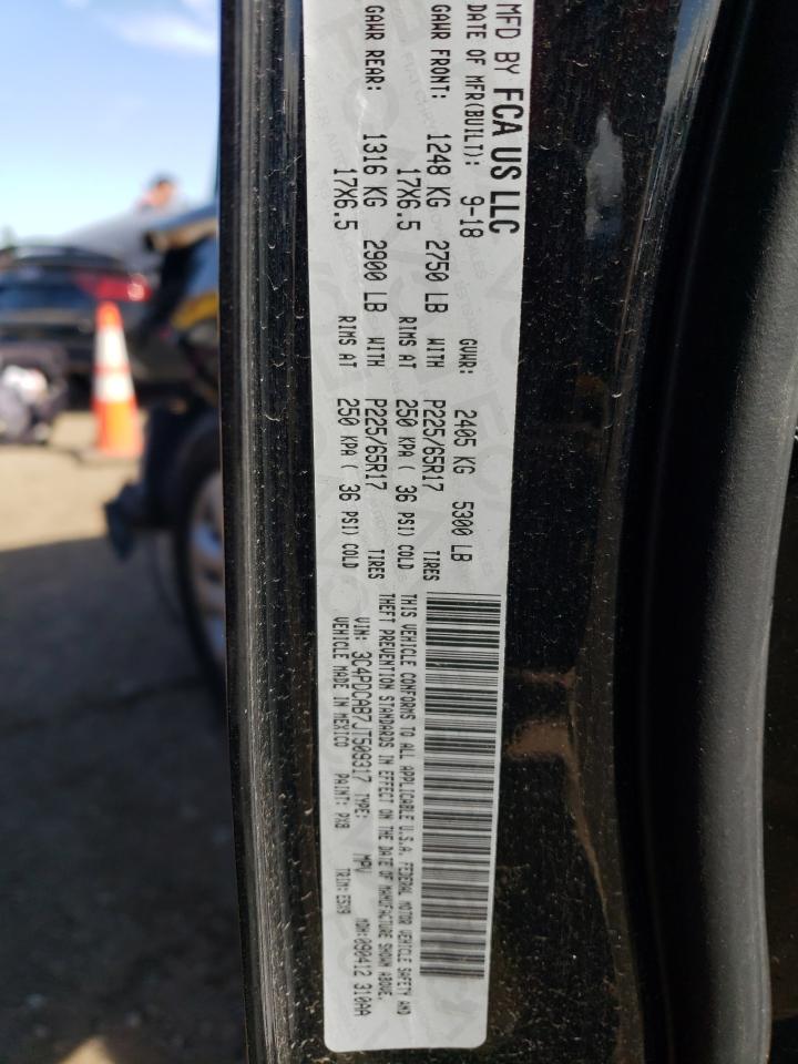 3C4PDCAB7JT509317 2018 Dodge Journey Se