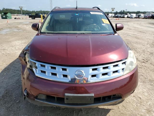 2005 Nissan Murano Sl VIN: JN8AZ08T75W305934 Lot: 56401274