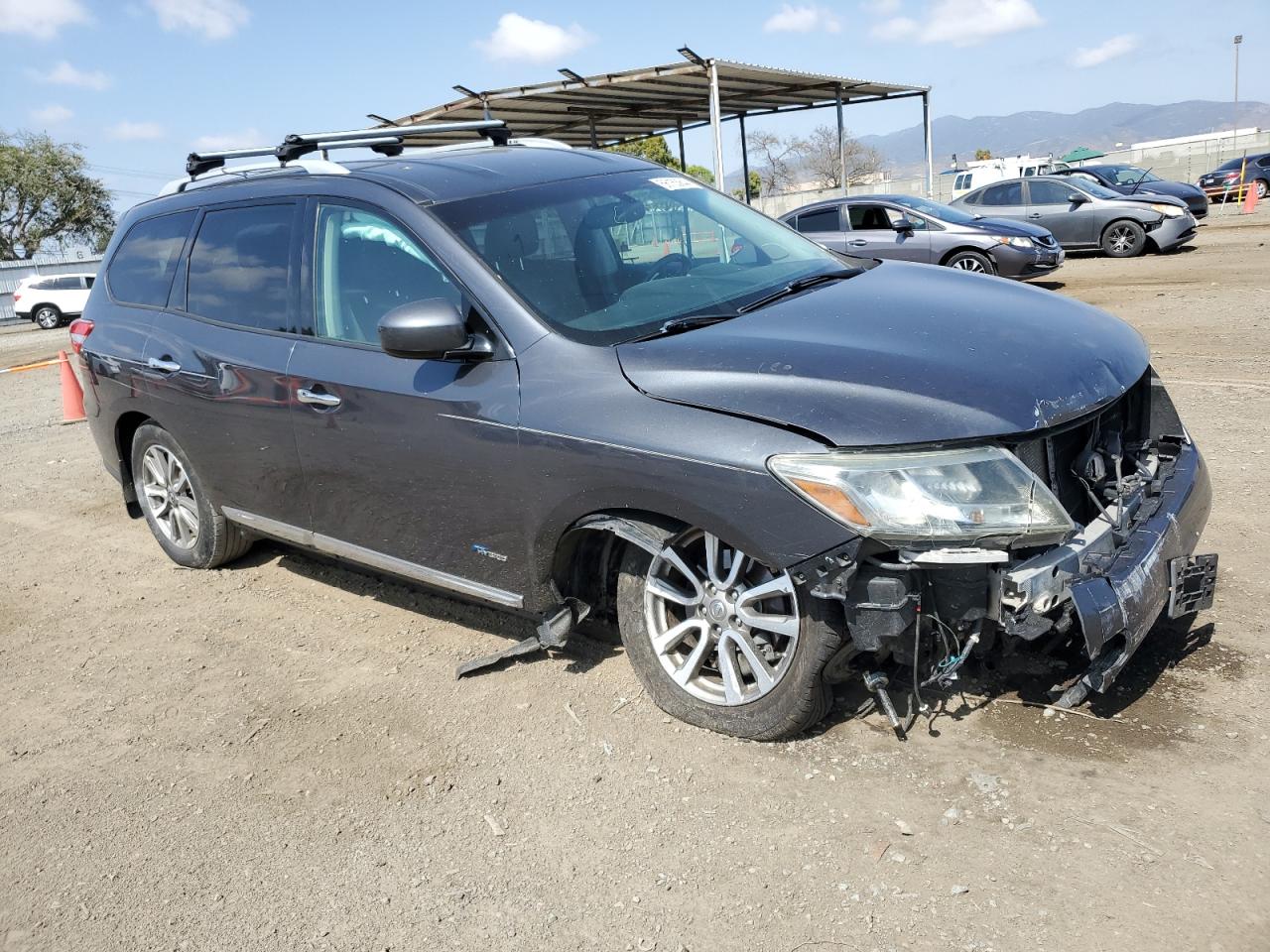 5N1CR2MN8EC650278 2014 Nissan Pathfinder Sv Hybrid