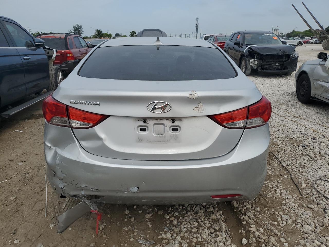 KMHDH4AE2CU346927 2012 Hyundai Elantra Gls