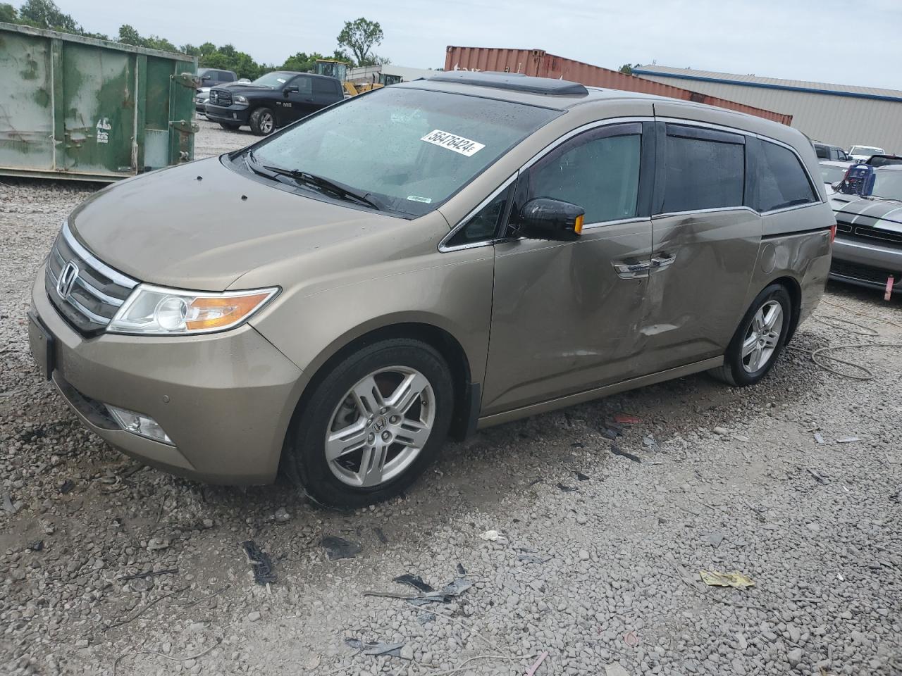 5FNRL5H90CB026067 2012 Honda Odyssey Touring