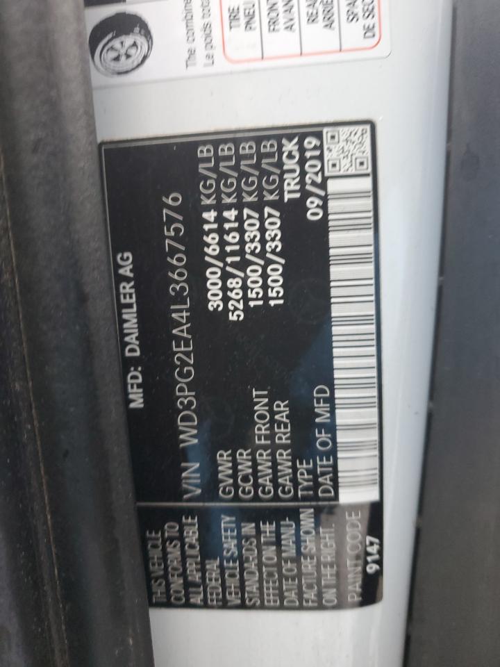 WD3PG2EA4L3667576 2020 Mercedes-Benz Metris