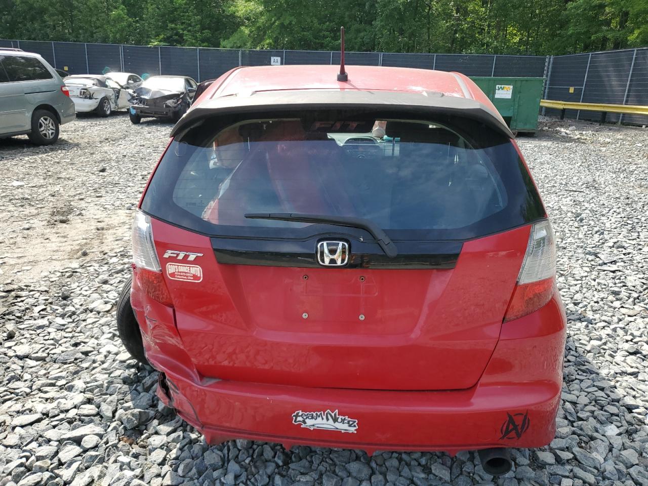 JHMGE8H57CC035974 2012 Honda Fit Sport