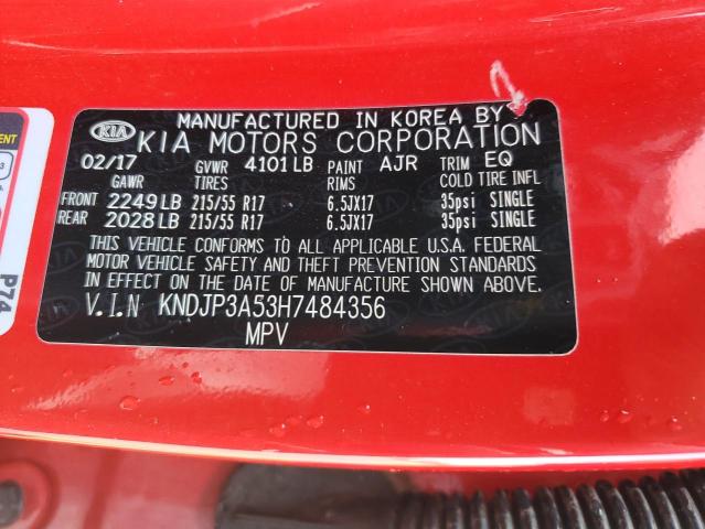 2017 KIA SOUL + - KNDJP3A53H7484356