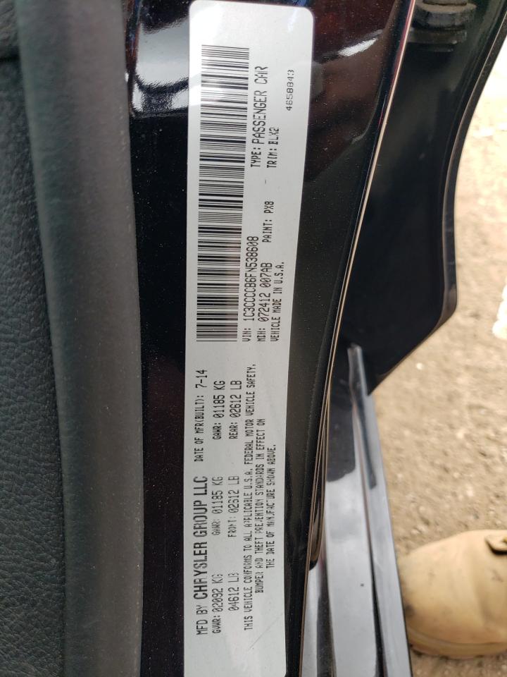 1C3CCCCB6FN538608 2015 Chrysler 200 C