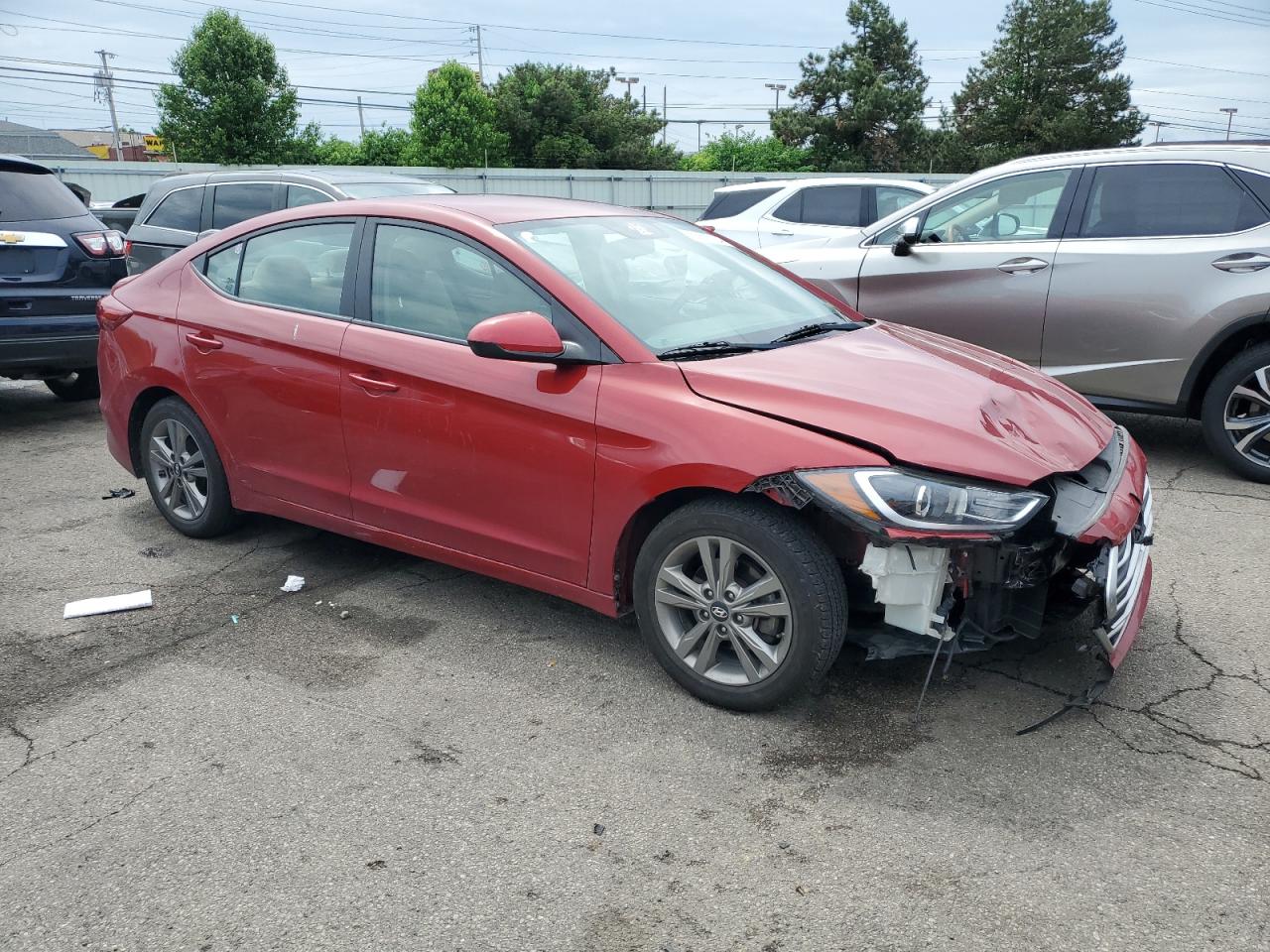 KMHD84LFXHU188270 2017 Hyundai Elantra Se