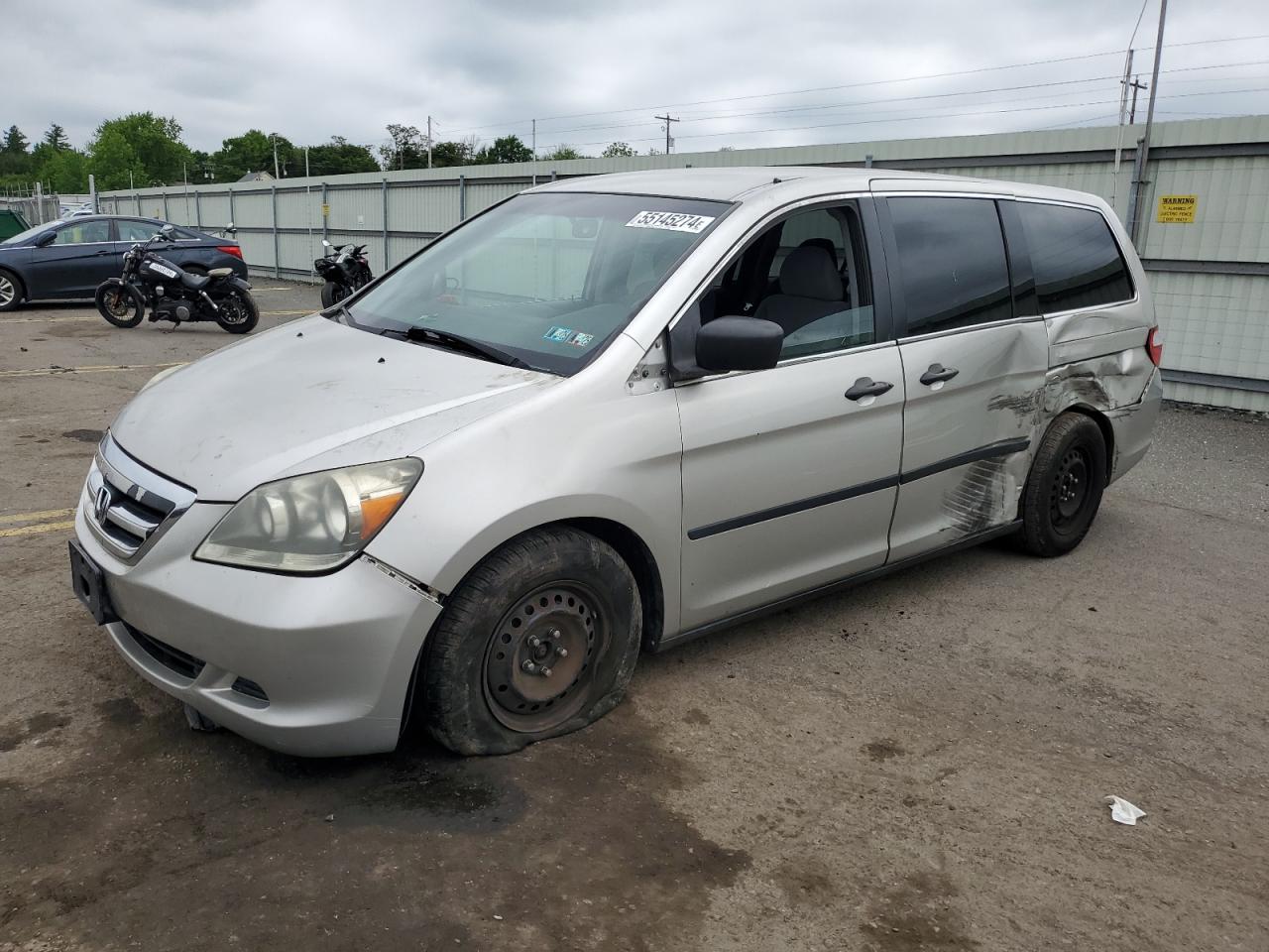 5FNRL38267B115302 2007 Honda Odyssey Lx