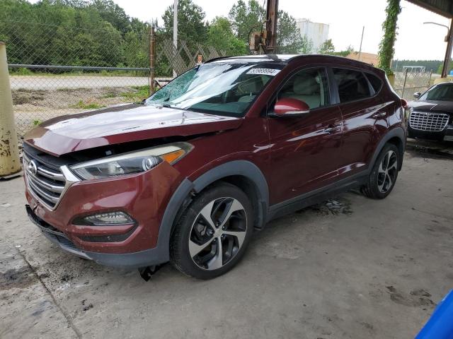 2016 Hyundai Tucson Limited VIN: KM8J33A25GU076888 Lot: 53969994