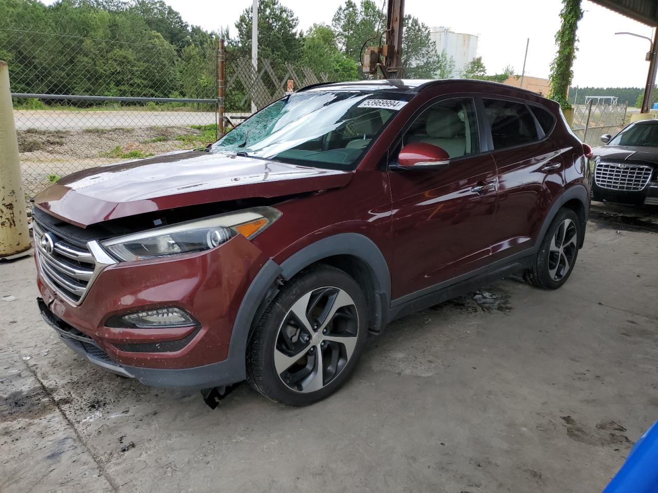 KM8J33A25GU076888 2016 Hyundai Tucson Limited