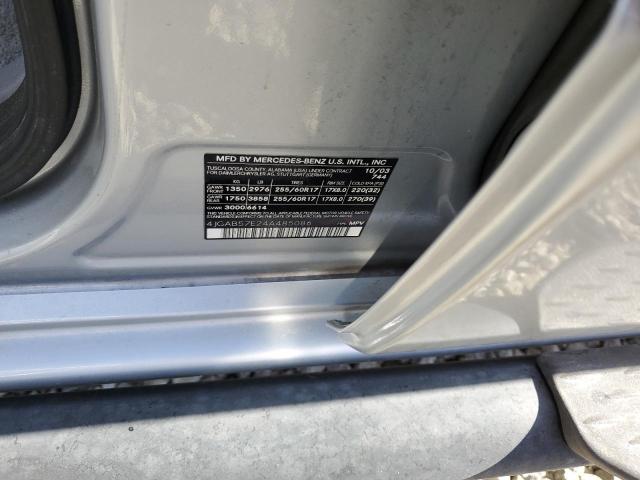 2004 Mercedes-Benz Ml 350 VIN: 4JGAB57E24A485086 Lot: 53051194