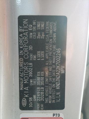 2019 KIA SOUL - KNDJN2A22K7002246