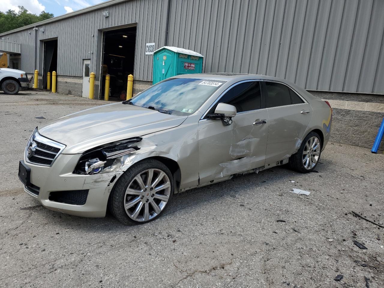 2013 Cadillac Ats Luxury vin: 1G6AH5RX0D0153013