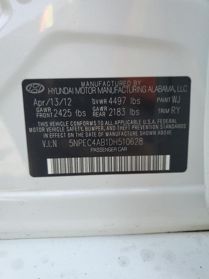 5NPEC4AB1DH510628 2013 Hyundai Sonata Se