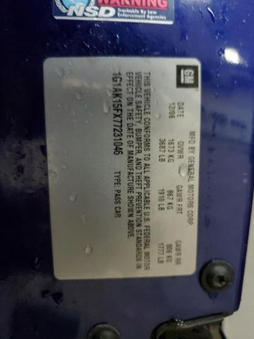 2007 Chevrolet Cobalt Ls VIN: 1G1AK15FX77231046 Lot: 52872274