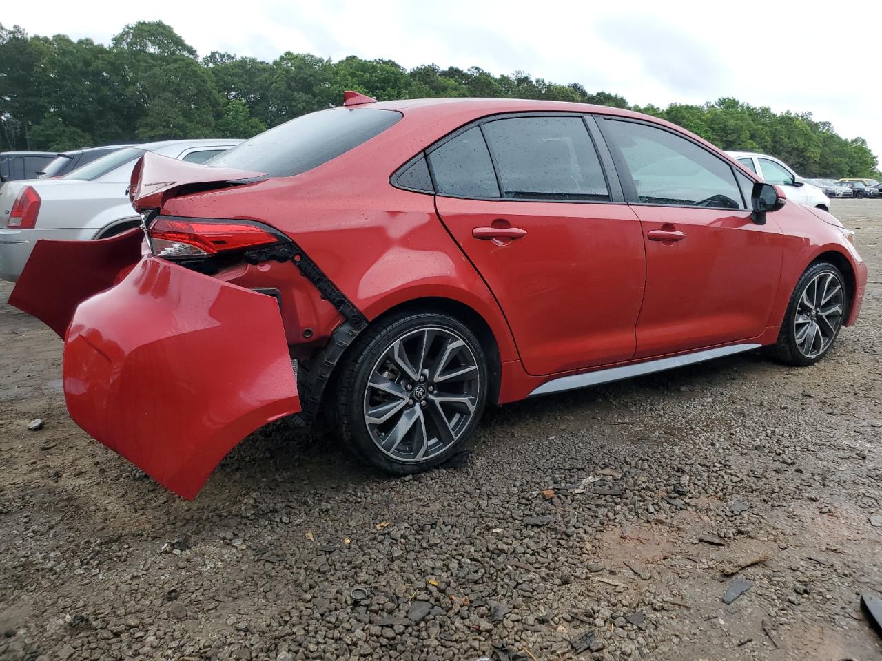 2020 Toyota Corolla Se vin: 5YFS4RCE9LP053105