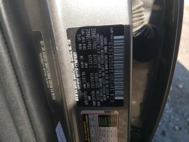 2013 Hyundai Santa Fe Sport VIN: 5XYZUDLA4DG082628 Lot: 54183904