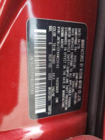 2019 Nissan Rogue Sport S VIN: JN1BJ1CPXKW229163 Lot: 55365894