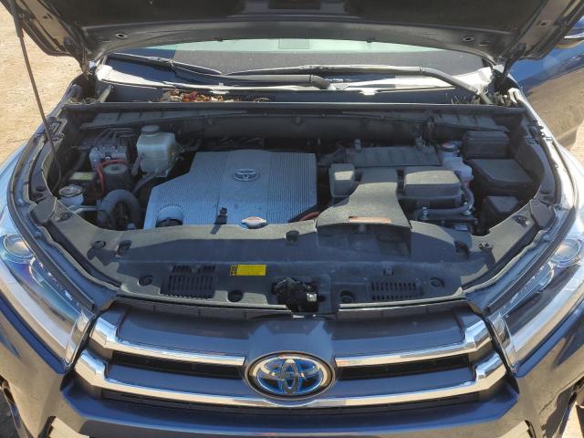 2017 Toyota Highlander Hybrid Limited VIN: 5TDDGRFHXHS027701 Lot: 54081384