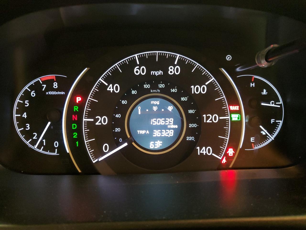 5J6RM4H32DL044405 2013 Honda Cr-V Lx