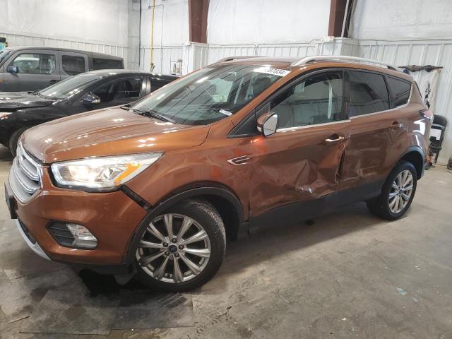 2017 Ford Escape Titanium VIN: 1FMCU0J93HUE66522 Lot: 56787034