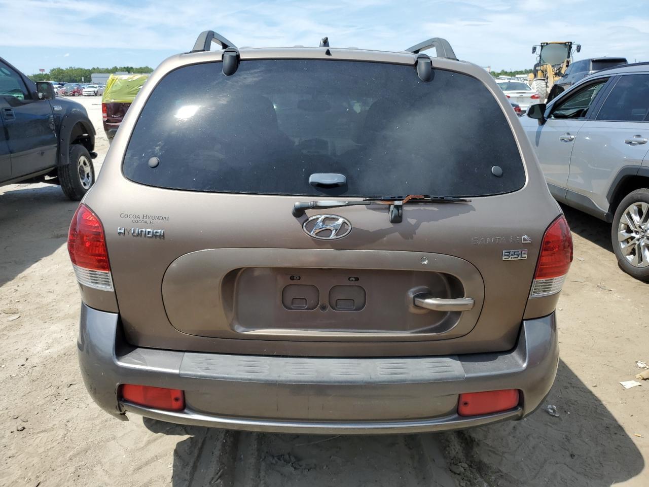 KM8SC13E96U040135 2006 Hyundai Santa Fe Gls