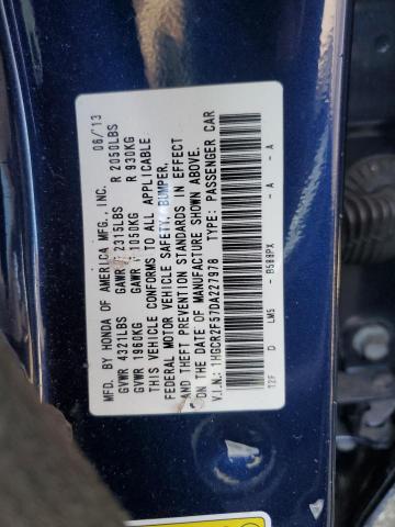 1HGCR2F57DA227978 2013 Honda Accord Sport