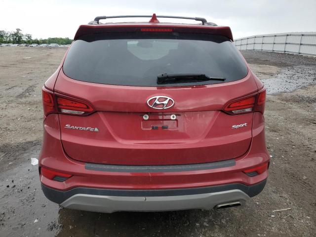  HYUNDAI SANTA FE 2018 Красный