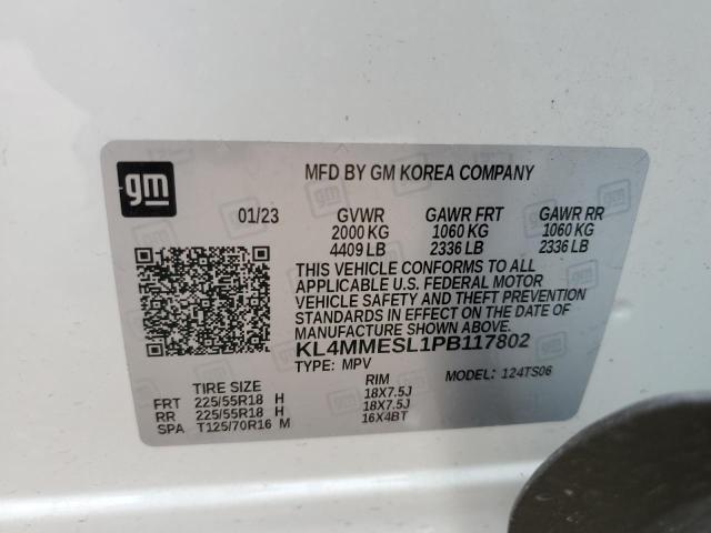 2023 Buick Encore Gx Select VIN: KL4MMESL1PB117802 Lot: 54908464