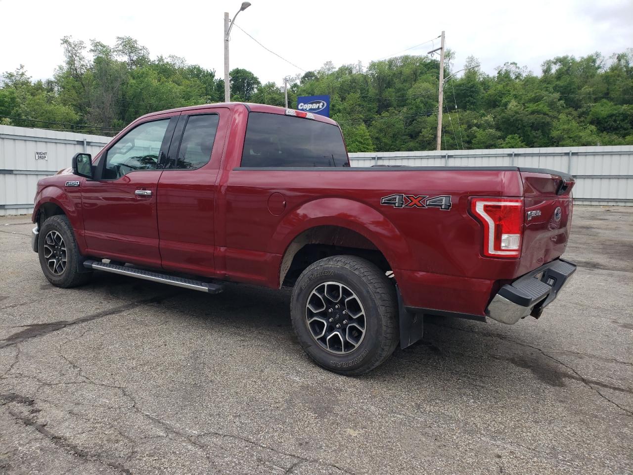 1FTFX1EF7GFB23553 2016 Ford F150 Super Cab