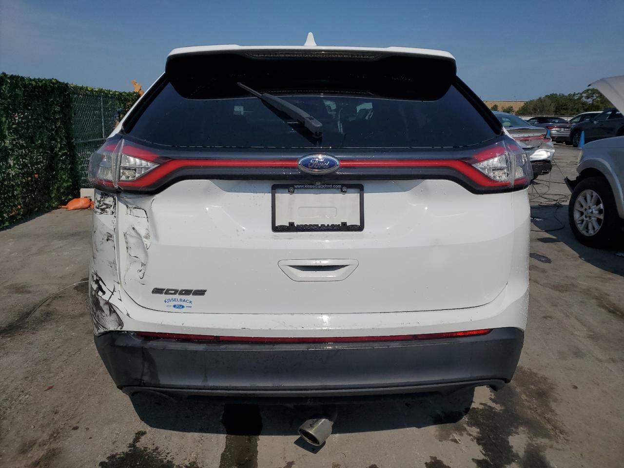 2015 Ford Edge Se vin: 2FMTK3G8XFBB89537