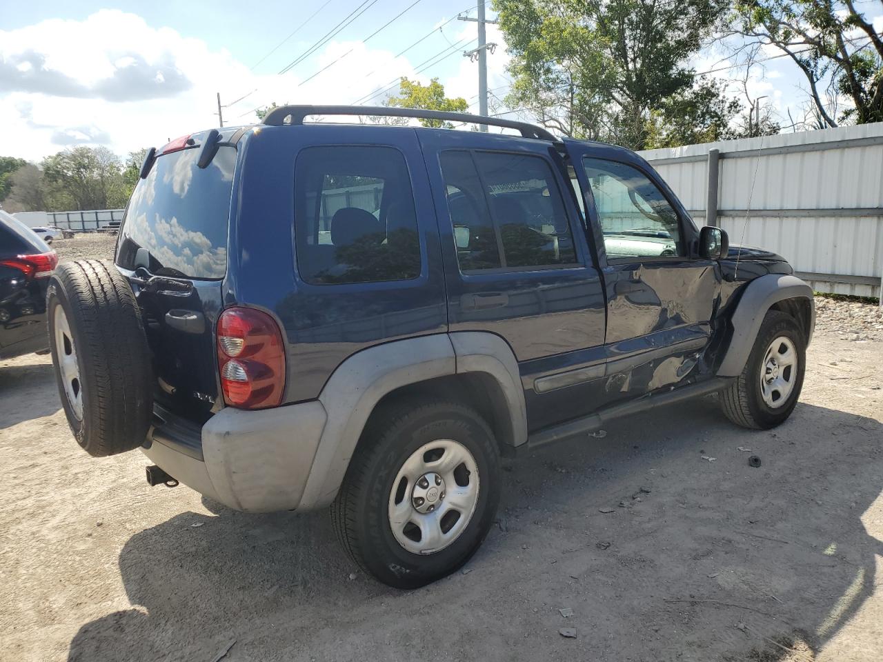 1J4GK48KX7W605263 2007 Jeep Liberty Sport