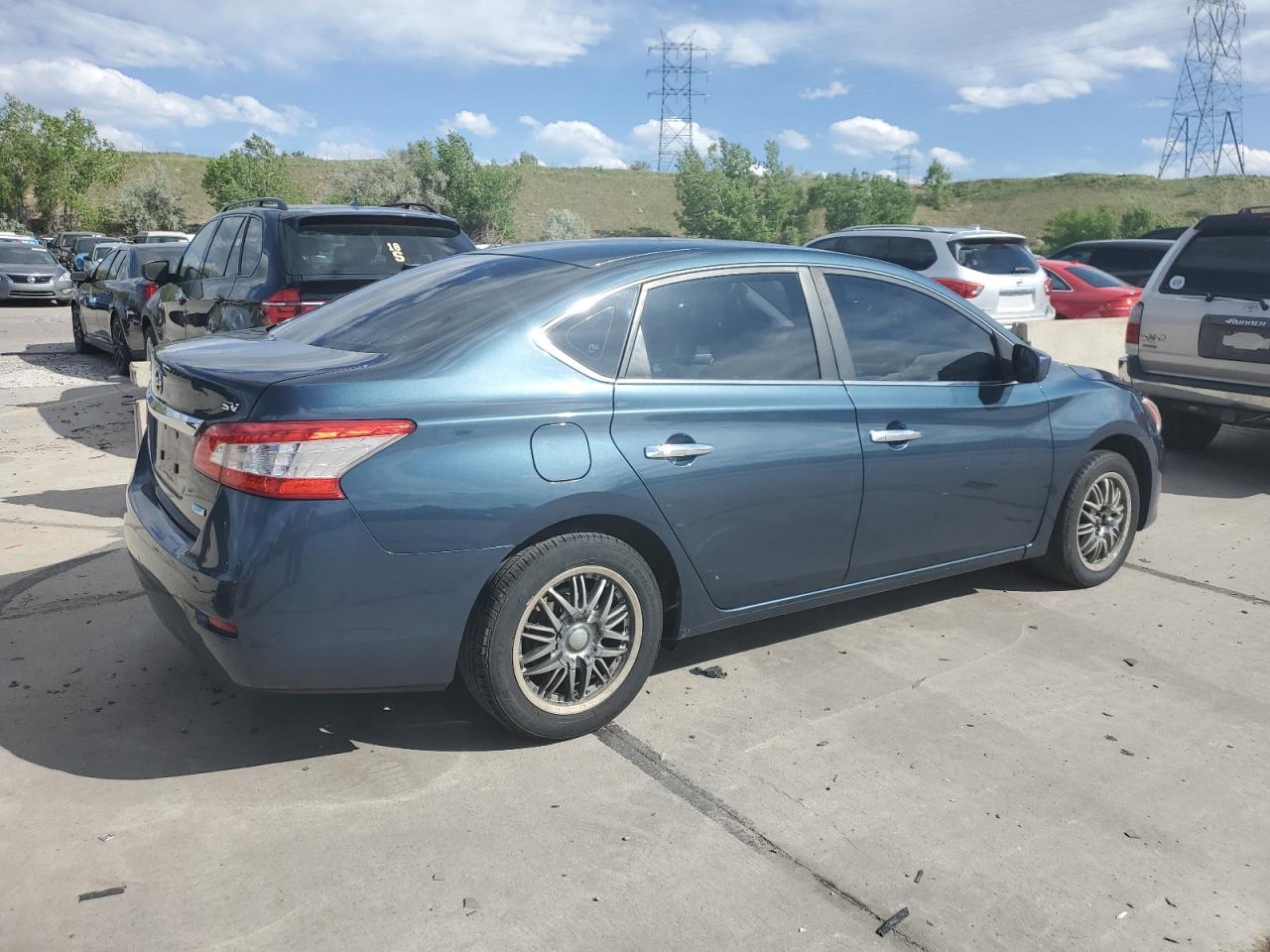 3N1AB7AP0EY256206 2014 Nissan Sentra S