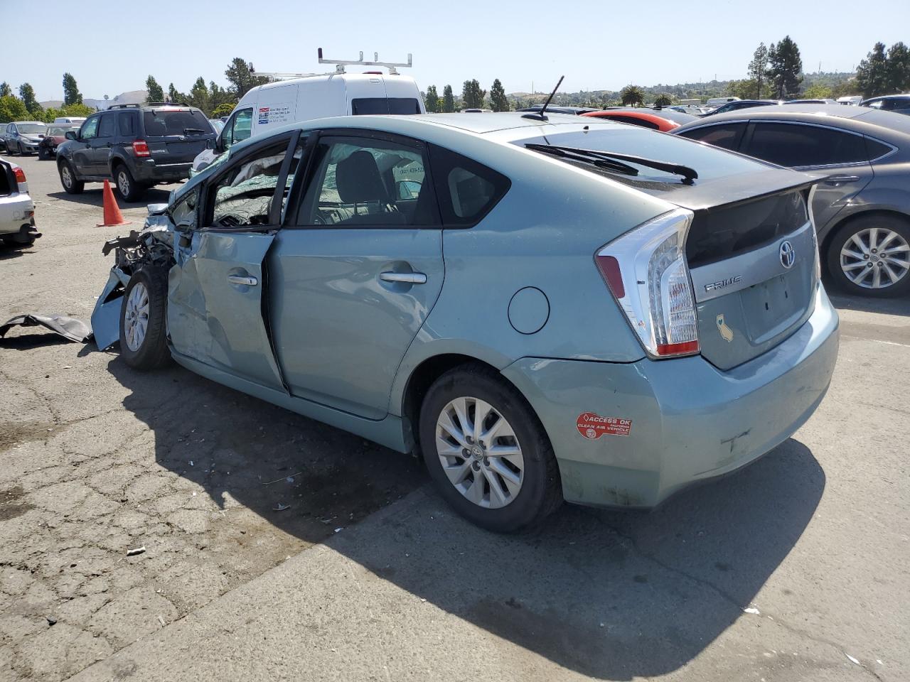 2013 Toyota Prius Plug-In vin: JTDKN3DP3D3047109