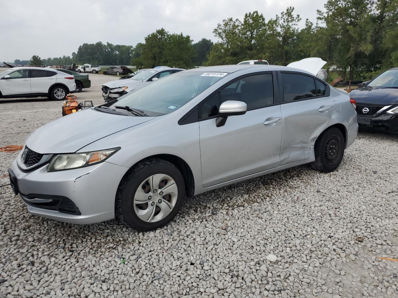 2HGFB2F51EH501079 2014 Honda Civic Lx