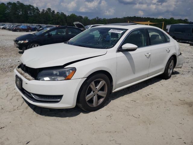 2012 Volkswagen Passat Se VIN: 1VWBP7A35CC004163 Lot: 53682094