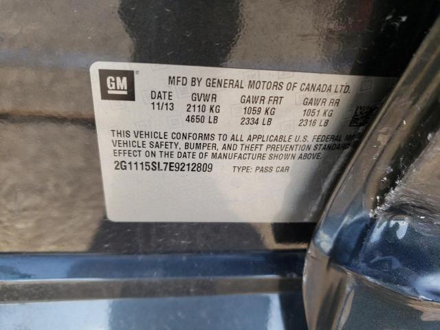 2014 Chevrolet Impala Lt VIN: 2G1115SL7E9212809 Lot: 54361324