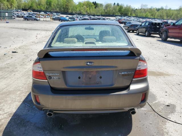 Lot #2522083916 2008 SUBARU LEGACY 2.5 salvage car