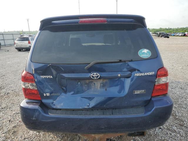 2005 Toyota Highlander Limited VIN: JTEEP21A850091915 Lot: 53667484
