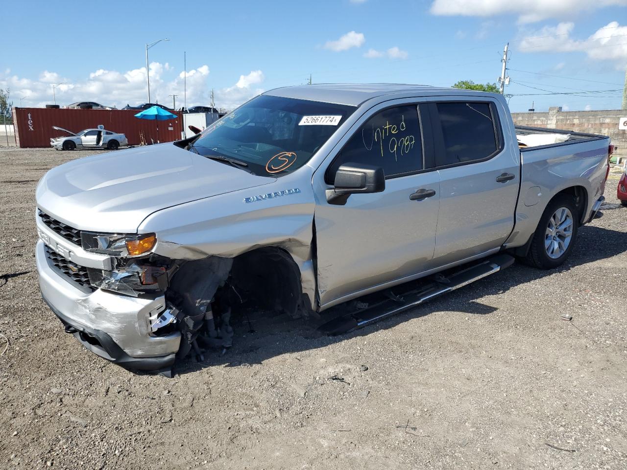 2019 Chevrolet Silverado C1500 Custom vin: 3GCPWBEH2KG136295