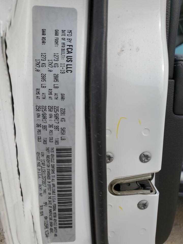 1C4PJLCB1LD573917 2020 Jeep Cherokee Latitude