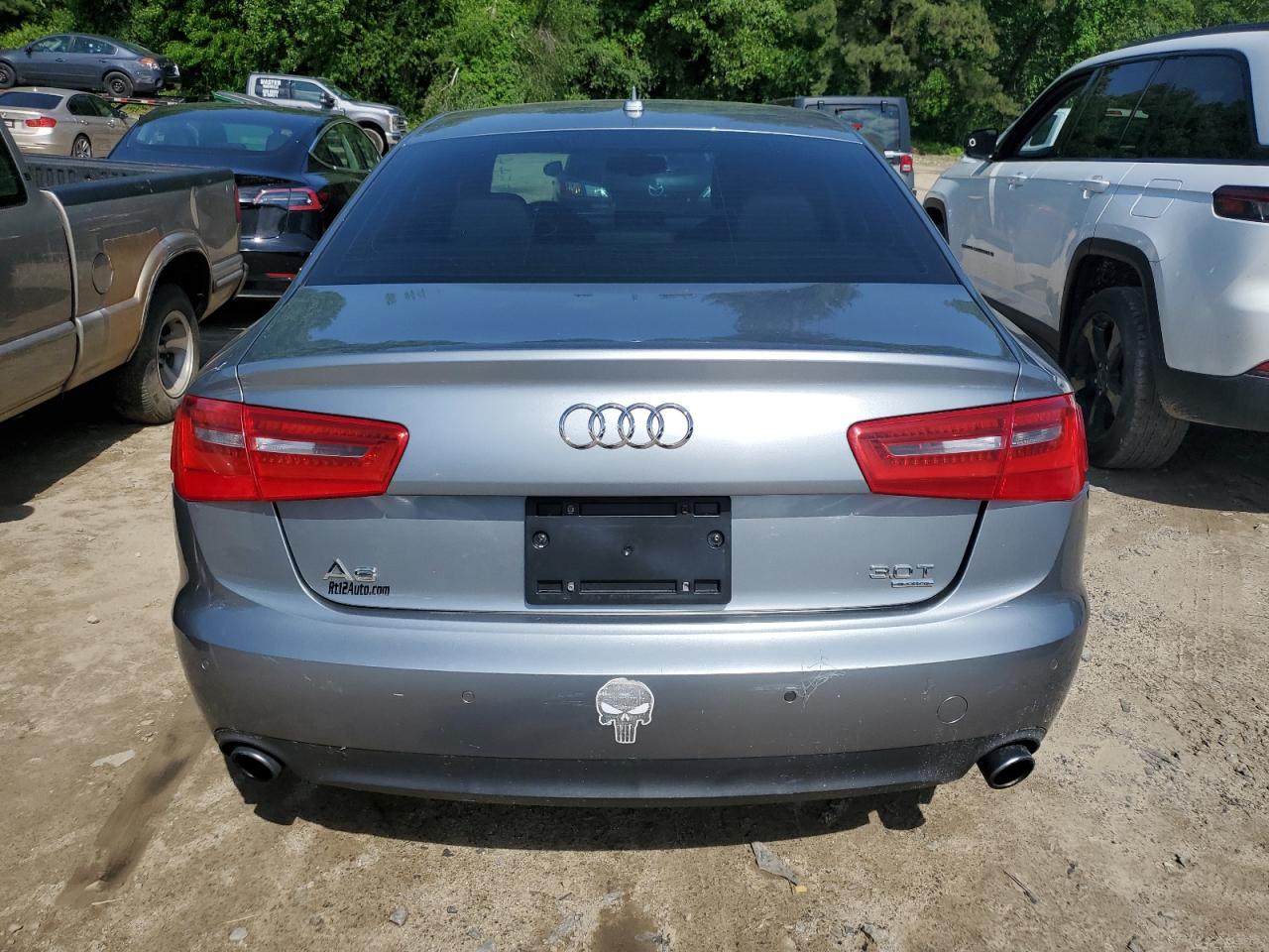 2012 Audi A6 Premium Plus vin: WAUGGAFC0CN071639